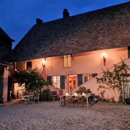 La Colombière Maison Familiale avec piscine proche Tournus Ratenelle Extérieur photo
