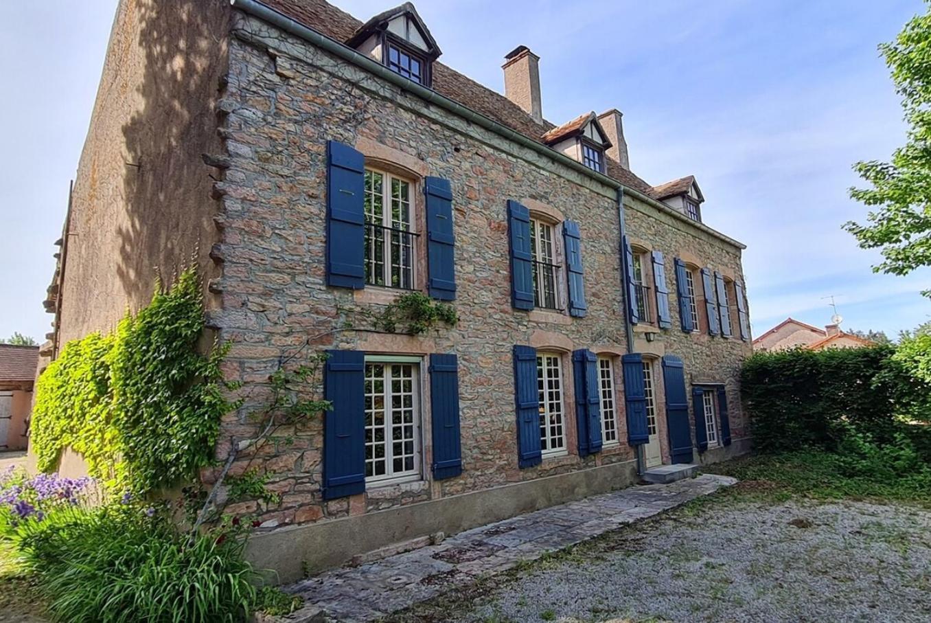 La Colombière Maison Familiale avec piscine proche Tournus Ratenelle Extérieur photo