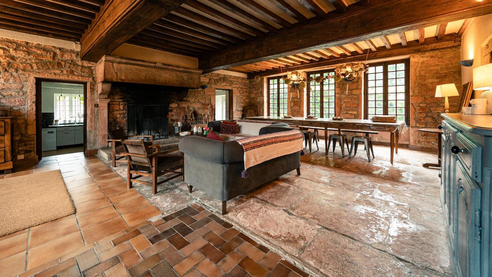 La Colombière Maison Familiale avec piscine proche Tournus Ratenelle Extérieur photo