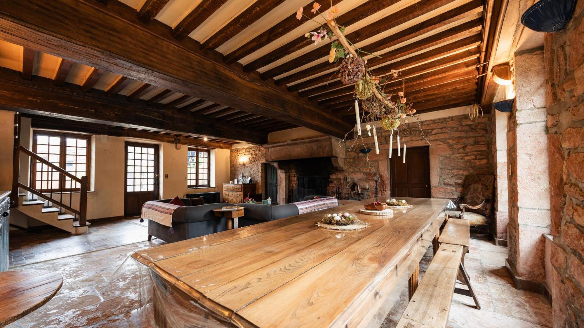 La Colombière Maison Familiale avec piscine proche Tournus Ratenelle Extérieur photo