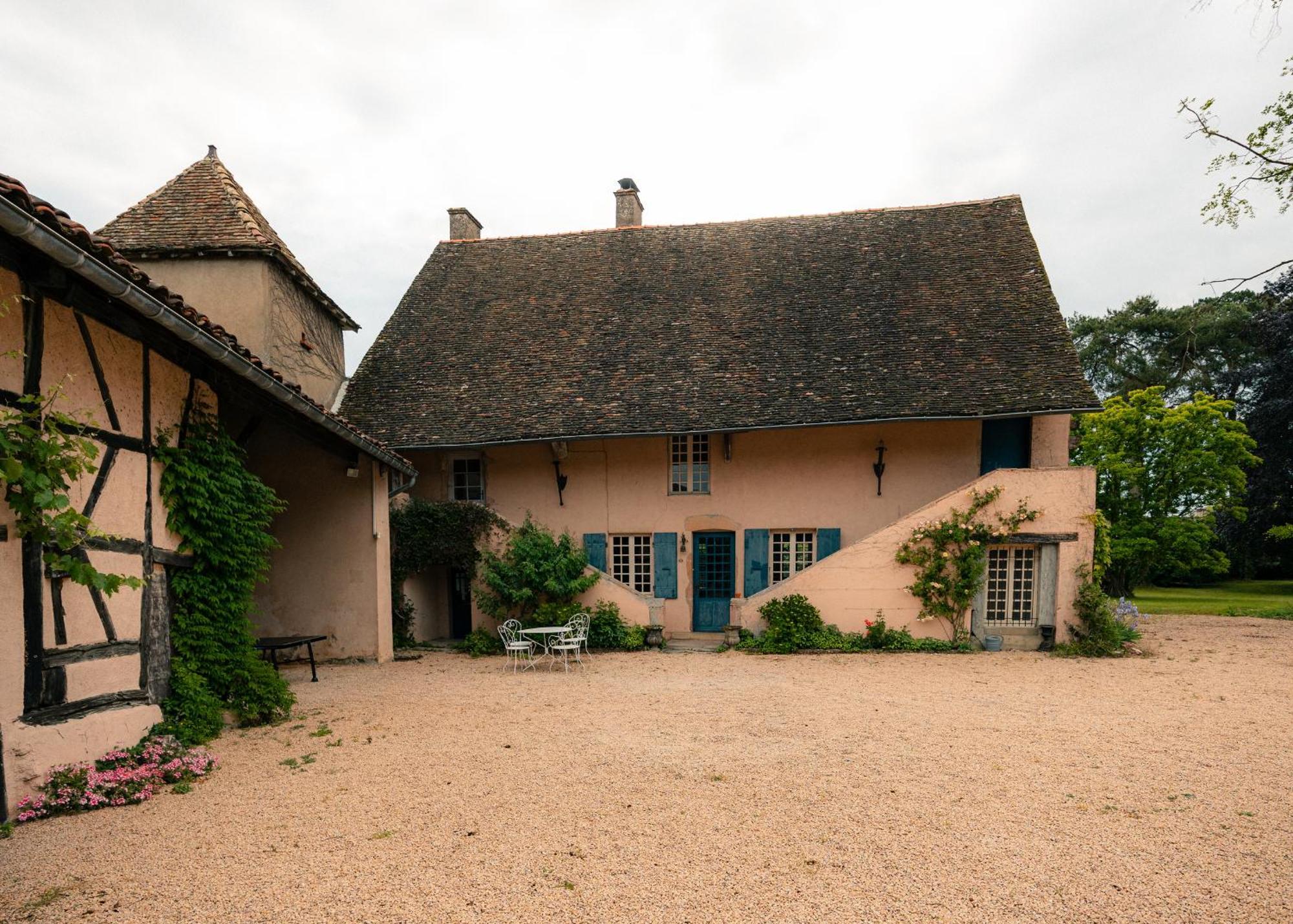 La Colombière Maison Familiale avec piscine proche Tournus Ratenelle Extérieur photo